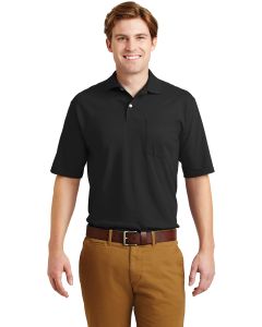 JERZEES ®  -SpotShield ™  5.6-Ounce Jersey Knit Sport Shirt with Pocket. 436MP