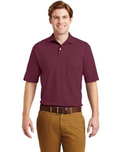 JERZEES - SpotShield  5.6-Ounce Jersey Knit Sport Shirt with Pocket. 436MP