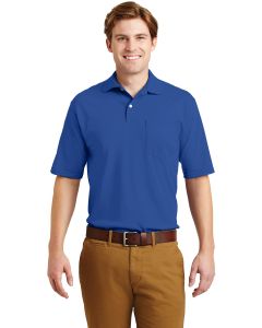 JERZEES ®  -SpotShield ™  5.6-Ounce Jersey Knit Sport Shirt with Pocket. 436MP