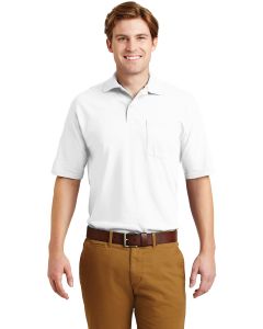 JERZEES ®  -SpotShield ™  5.6-Ounce Jersey Knit Sport Shirt with Pocket. 436MP