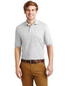 JERZEES - SpotShield 5.6-Ounce Jersey Knit Sport Shirt. 437M
