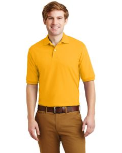JERZEES - SpotShield 5.6-Ounce Jersey Knit Sport Shirt. 437M