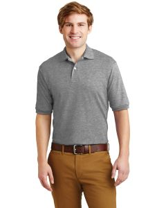 JERZEES - SpotShield 5.6-Ounce Jersey Knit Sport Shirt. 437M