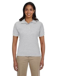 Jerzees 440W Ladies' 6.5 oz. Ringspun Cotton Piqué Polo-Light Grey-S