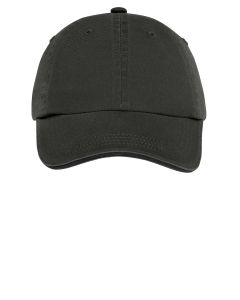 Port Authority® Sandwich Bill Cap with Striped Closure