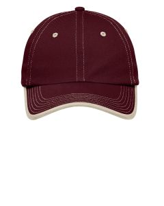 Port Authority® Vintage Washed Contrast Stitch Cap