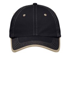 Port Authority® Vintage Washed Contrast Stitch Cap