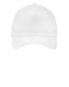 Port & Company® Five-Panel Twill Cap