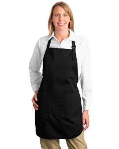 Port Authority® Full-Length Apron with Pockets