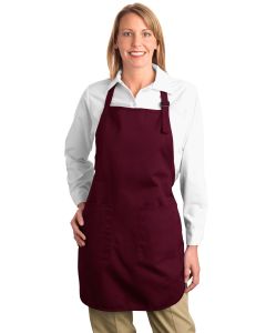 Port Authority® Full-Length Apron with Pockets