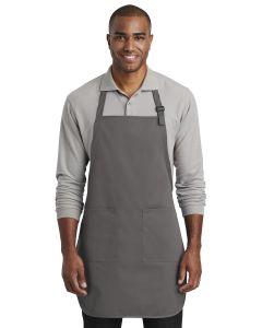 Port Authority® Full-Length Two-Pocket Bib Apron
