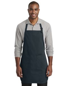 Port Authority® Full-Length Two-Pocket Bib Apron