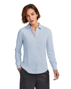 Brooks Brothers® Women's Full-Button Satin Blouse