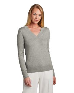 Brooks Brothers® Women's Cotton Stretch V-Neck Sweater