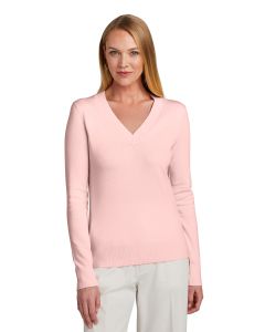 Brooks Brothers® Women's Cotton Stretch V-Neck Sweater