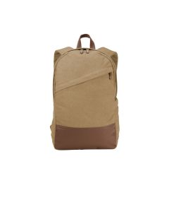Port Authority® Cotton Canvas Backpack