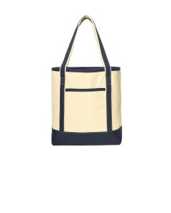 Port Authority® Large Cotton Canvas Boat Tote