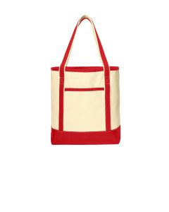 Port Authority® Large Cotton Canvas Boat Tote