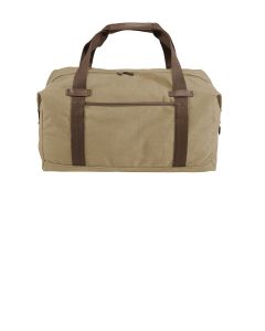 Port Authority® Cotton Canvas Duffel