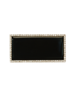 BLG-REC-Gold Frame / Black Plate