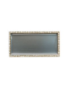 BLG-REC-Gold Frame / Silver Plate