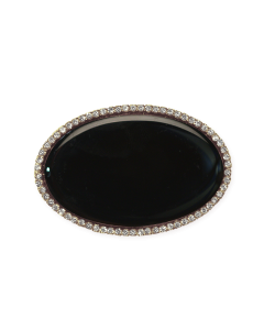 BLG-OV-Gold Frame / Black Plate