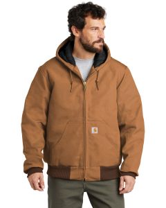 Carhartt® Quilted-Flannel-Lined Duck Active Jac