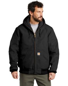 Carhartt® Tall Quilted-Flannel-Lined Duck Active Jac