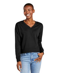 District® Women's Perfect Tri ®  Fleece V-Neck Sweatshirt