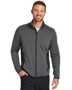 Eddie Bauer® Full-Zip Heather Stretch Fleece Jacket