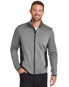 Eddie Bauer® Full-Zip Heather Stretch Fleece Jacket