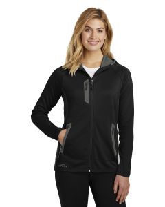 Eddie Bauer® Ladies Sport Hooded Full-Zip Fleece Jacket