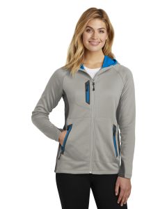 Eddie Bauer® Ladies Sport Hooded Full-Zip Fleece Jacket