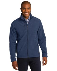 Eddie Bauer® Shaded Crosshatch Soft Shell Jacket