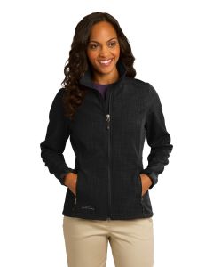 Eddie Bauer® Ladies Shaded Crosshatch Soft Shell Jacket
