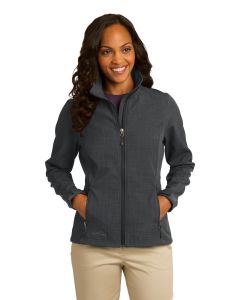 Eddie Bauer® Ladies Shaded Crosshatch Soft Shell Jacket