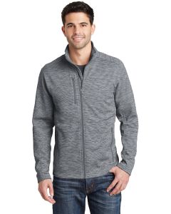 Port Authority® Digi Stripe Fleece Jacket