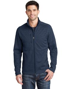 Port Authority® Digi Stripe Fleece Jacket