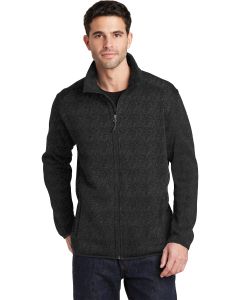 Port Authority® Sweater Fleece Jacket