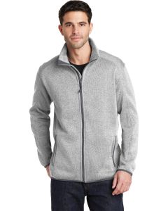 Port Authority® Sweater Fleece Jacket