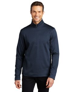 Port Authority Diamond Heather Fleece 1/4-Zip Pullover