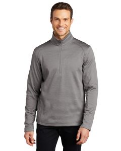 Port Authority Diamond Heather Fleece 1/4-Zip Pullover