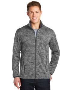 Sport-Tek® PosiCharge ®  Electric Heather Soft Shell Jacket