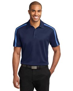Port Authority® Silk Touch™ Performance Colorblock Stripe Polo