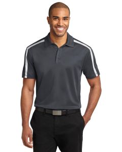 Port Authority® Silk Touch™ Performance Colorblock Stripe Polo