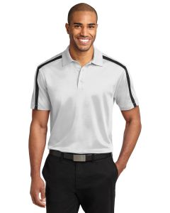 Port Authority® Silk Touch™ Performance Colorblock Stripe Polo
