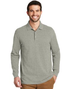 Port Authority® EZCotton ™  Long Sleeve Polo
