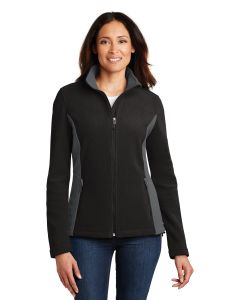 Port Authority® Ladies Colorblock Value Fleece Jacket