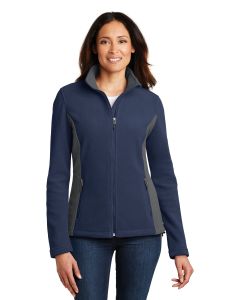 Port Authority® Ladies Colorblock Value Fleece Jacket