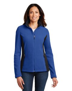 Port Authority® Ladies Colorblock Value Fleece Jacket
